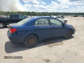 2007 Toyota Corolla CE with VIN JTDBR32E770102463, listed as a Copart auction lot 54536595 with 197,961 mi miles and Clean Title. Bid and sale history available at carsss.com. Image 3.