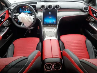 2024 Mercedes-Benz C 43 AMG z VIN W1KAF8HB8RR228611, wystawiony jako Copart lot #42020315 z przebiegiem 1 161 mil mil oraz Szkoda całkowita • Salvage title. Historia ofert i sprzedaży dostępna na DreamBid. Obrazek 8.