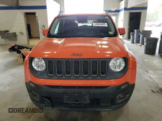 2016 Jeep Renegade Latitude with VIN ZACCJABT9GPC65026, listed as a Copart auction lot 54044685 with 125,730 mi miles and Salvage Title. Bid and sale history available at DreamBid. Image 5.