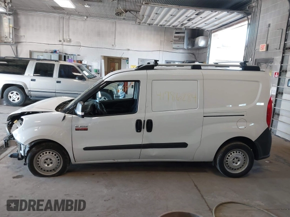 2020 Ram ProMaster City Cargo Tradesman with VIN ZFBHRFAB9L6R58490, listed as a IAAI auction lot 41786284 with 55,047 mi miles and . Bid and sale history available at DreamBid. Image 15.