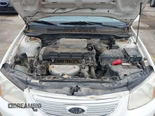 2007 Kia Spectra EX with VIN KNAFE121875393392, listed as a IAAI auction lot 41893653 with 158,913 mi miles. Bid and sale history available at carsss.com. Image 10.