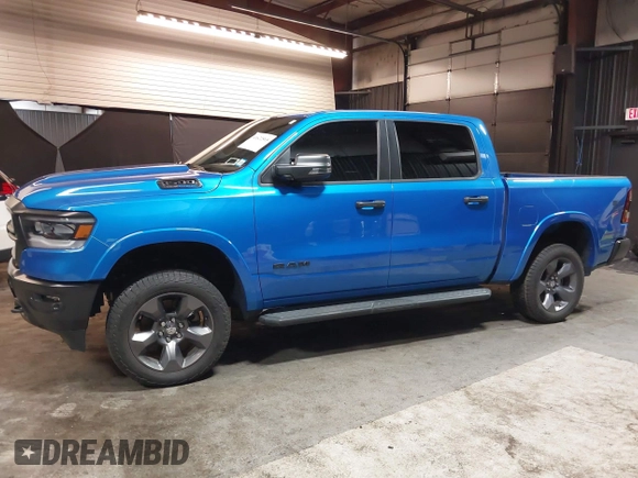2023 Ram 1500 Big Horn with VIN 1C6SRFFT1PN523907, listed as a IAAI auction lot 41622565 with 24,196 mi miles and . Bid and sale history available at DreamBid. Image 15.