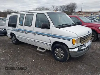 1996 Ford Econoline Cargo with VIN 1FDEE14N7THA03059, listed as a IAAI auction lot 41217045 with 139,435 mi miles and . Bid and sale history available at carsss.com. Image 1.