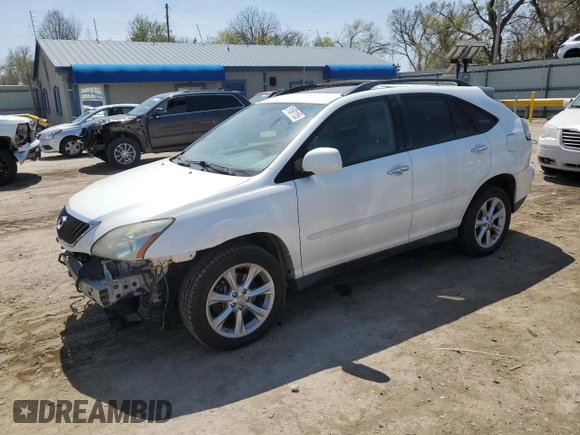 2009 Lexus RX 350 with VIN 2T2HK31U69C103471, listed as a Copart auction lot 51581155 with 205,766 mi miles and Salvage Title. Bid and sale history available at DreamBid. Image 1.