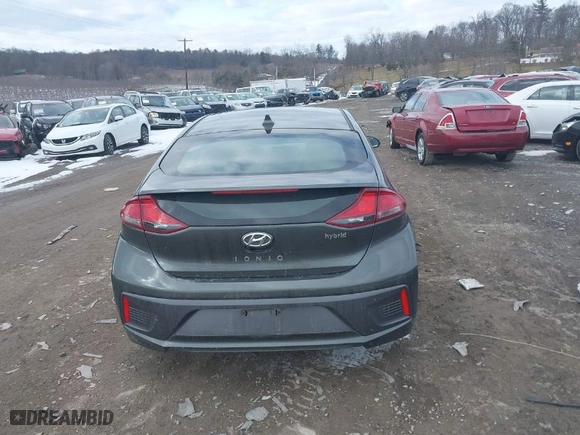 2022 Hyundai Ioniq Hybrid SE with VIN KMHC75LC1NU285671, listed as a IAAI auction lot 41362786 with 50,247 mi miles. Bid and sale history available at carsss.com. Image 16.