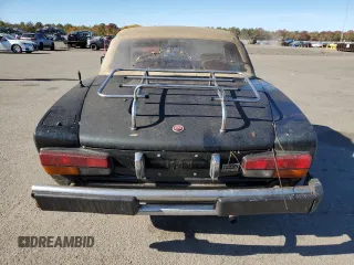 1979 FIAT 124 Spider z VIN 124CS20151060, wystawiony jako Copart lot #78019714 z przebiegiem 95 504 mil mil oraz Czysty tytuł • Clean title. Historia ofert i sprzedaży dostępna na DreamBid. Obrazek 6.
