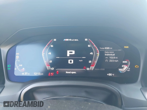 2023 BMW 4 Series z VIN WBS63AZ04PCL58455, wystawiony jako IAAI lot #42134004 z przebiegiem 4 589 mil mil oraz . Historia ofert i sprzedaży dostępna na DreamBid. Obrazek 7.
