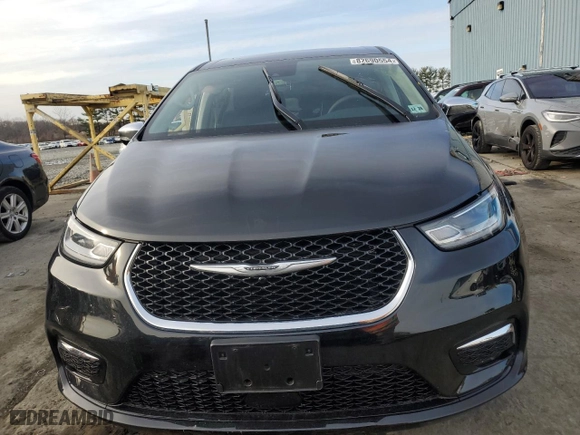 2023 Chrysler Pacifica Hybrid Limited with VIN 2C4RC1S77PR599221, listed as a Copart auction lot 82690554 with 12,013 mi miles and Salvage Title. Bid and sale history available at carsss.com. Image 5.