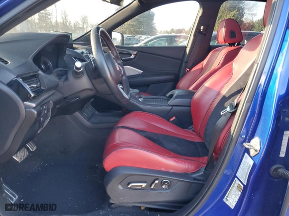 2019 Acura RDX w/A-Spec Pkg with VIN 5J8TC1H6XKL010136, listed as a Copart auction lot 72316514 with 0 mi miles and Salvage Title. Bid and sale history available at carsss.com. Image 7.