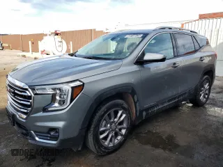 2023 GMC Terrain SLT with VIN 3GKALVEG2PL194773, listed as a Copart auction lot 50216675 with 62,736 mi miles and Clean Title. Bid and sale history available at carsss.com. Image 1.