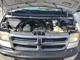 2002 Dodge Cargo with VIN 2B7HB11XX2K118749, listed as a Copart auction lot 55202584 with 169,160 mi miles and Clean Title. Bid and sale history available at carsss.com. Image 12.
