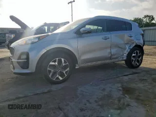 2020 Kia Sportage EX with VIN KNDPN3AC4L7840028, listed as a Copart auction lot 59932475 with 68,553 mi miles and Salvage title. Bid and sale history available at DreamBid. Image 1.