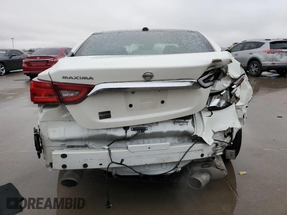 2018 Nissan Maxima SR with VIN 1N4AA6AP4JC383639, listed as a Copart auction lot 44697945 with 93,159 mi miles and Salvage Title. Bid and sale history available at carsss.com. Image 6.