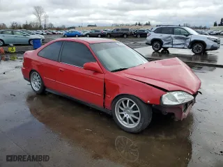 2000 Honda Civic EX with VIN 1HGEJ8146YL079821, listed as a Copart auction lot 44937405 with 271,489 mi miles and Salvage Title. Bid and sale history available at carsss.com. Image 4.