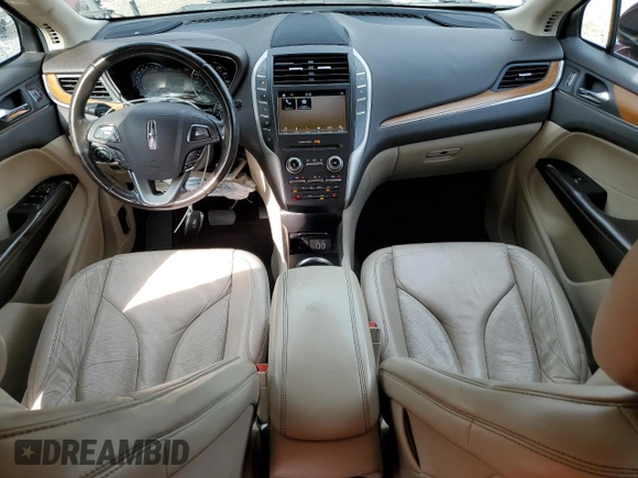 2017 Lincoln MKC Select with VIN 5LMCJ2C98HUL32796, listed as a Copart auction lot 75353834 with 99,321 mi miles and Salvage Title. Bid and sale history available at DreamBid. Image 8.