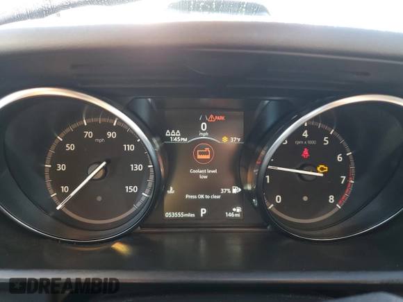 2020 Land Rover Discovery SE with VIN SALRG2RV1L2426696, listed as a Copart auction lot 86736854 with 53,555 mi miles and Salvage Title. Bid and sale history available at DreamBid. Image 9.