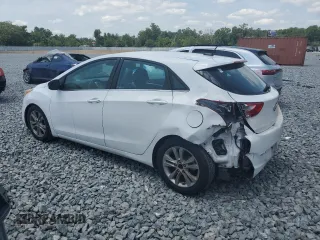 2015 Hyundai Elantra GT with VIN KMHD35LH0FU235356, listed as a Copart auction lot 53998485 with 153,383 mi miles and Salvage Title. Bid and sale history available at carsss.com. Image 2.