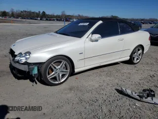 2009 Mercedes-Benz CLK-Class 3.5L with VIN WDBTK56F99T103850, listed as a Copart auction lot 45196015 with 125,692 mi miles and Salvage Title. Bid and sale history available at carsss.com. Image 1.