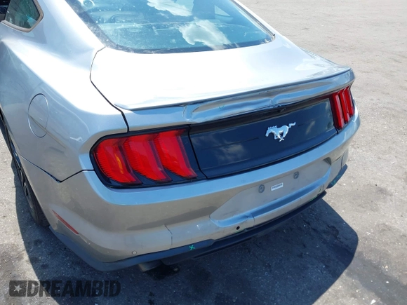 2020 Ford Mustang EcoBoost with VIN 1FA6P8TH0L5136647, listed as a IAAI auction lot 41998365 with 100,054 mi miles. Bid and sale history available at carsss.com. Image 6.