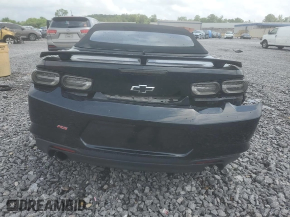 2019 Chevrolet Camaro 1LT with VIN 1G1FB3DS2K0130214, listed as a Copart auction lot 53954205 with 96,547 mi miles and Salvage Title. Bid and sale history available at carsss.com. Image 6.