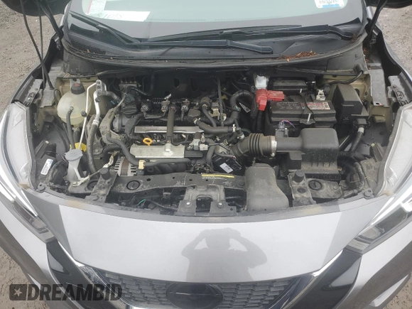 2021 Nissan Versa SV with VIN 3N1CN8EV6ML917506, listed as a Copart auction lot 60852975 with 22,331 mi miles and Salvage title. Bid and sale history available at DreamBid. Image 11.