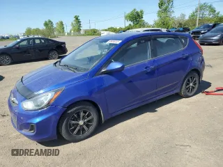 2013 Hyundai Accent GS z VIN KMHCT5AE8DU118884, wystawiony jako Copart lot #58655305 z przebiegiem 61 680 mil mil oraz Szkoda całkowita • Salvage title. Historia ofert i sprzedaży dostępna na DreamBid. Obrazek 1.