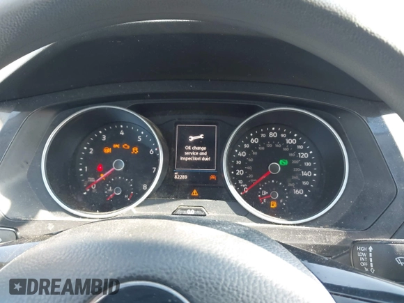 2021 Volkswagen Tiguan S with VIN 3VV1B7AX7MM038431, listed as a IAAI auction lot 42726529 with 82,289 mi miles and . Bid and sale history available at DreamBid. Image 7.