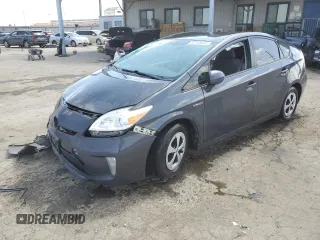 2015 Toyota Prius Four with VIN JTDKN3DU5F0438322, listed as a Copart auction lot 57115685 with 160,750 mi miles and Salvage title. Bid and sale history available at DreamBid. Image 1.