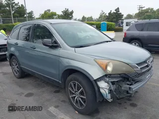 2010 Honda CR-V LX with VIN JHLRE3H39AC010716, listed as a IAAI auction lot 42560625 with 187,962 mi miles and . Bid and sale history available at DreamBid. Image 1.