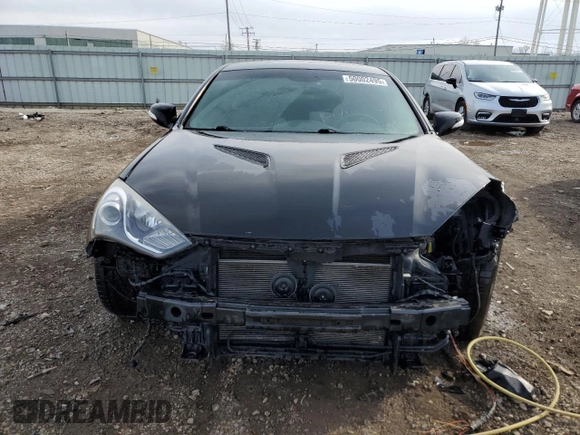 2013 Hyundai Genesis Coupe Track z VIN KMHHU6KJ4DU089727, wystawiony jako Copart lot #50002495 z przebiegiem 99 869 mil mil oraz Szkoda całkowita • Salvage title. Historia ofert i sprzedaży dostępna na DreamBid. Obrazek 5.