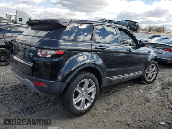 2015 Land Rover Range Rover Evoque Pure Plus with VIN SALVP2BG8FH052096, listed as a Copart auction lot 47745645 with 0 mi miles and Salvage Title. Bid and sale history available at carsss.com. Image 3.