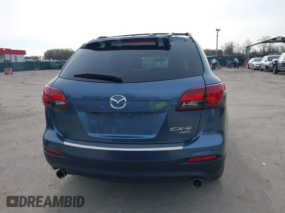 2015 Mazda CX-9 Touring with VIN JM3TB3CVXF0460959, listed as a IAAI auction lot 41940912 with 166,674 mi miles and . Bid and sale history available at DreamBid. Image 16.