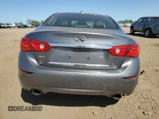 2014 Infiniti Q50 Premium with VIN JN1BV7AR8EM682225, listed as a Copart auction lot 56753125 with 121,000 mi miles and Salvage title. Bid and sale history available at DreamBid. Image 6.