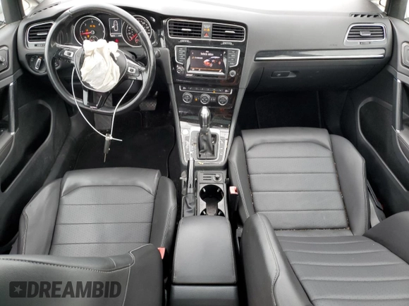 2015 Volkswagen Golf SE with VIN 3VWCA7AU9FM518762, listed as a Copart auction lot 79660554 with 128,070 mi miles and Salvage Title. Bid and sale history available at DreamBid. Image 8.