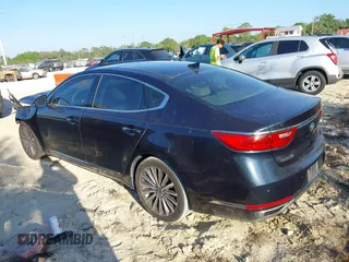 2017 Kia Cadenza Limited with VIN KNALC4J19H5077478, listed as a IAAI auction lot 41514106 with 152,702 mi miles. Bid and sale history available at carsss.com. Image 14.