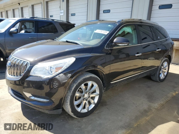 2013 Buick Enclave Premium with VIN 5GAKRDKD6DJ155658, listed as a Copart auction lot 49080105 with 140,370 mi miles and Salvage Title. Bid and sale history available at DreamBid. Image 1.