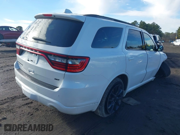 2017 Dodge Durango GT with VIN 1C4RDJDG2HC908145, listed as a IAAI auction lot 41199695 with 108,397 mi miles and . Bid and sale history available at carsss.com. Image 4.