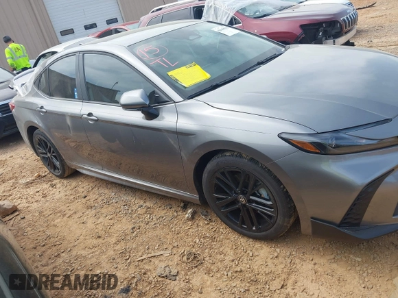 2025 Toyota Camry LE with VIN 4T1DAACK6SU510894, listed as a IAAI auction lot 42048585 with 12,601 mi miles and . Bid and sale history available at DreamBid. Image 13.