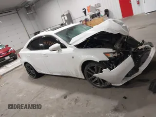 2014 Lexus IS 350 with VIN JTHBE1D29E5013852, listed as a IAAI auction lot 41342340 with 146,738 mi miles. Bid and sale history available at carsss.com. Image 1.