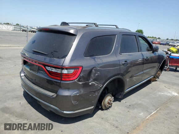 2017 Dodge Durango SXT with VIN 1C4RDJAG2HC918193, listed as a Copart auction lot 59713855 with 127,905 mi miles and Salvage title. Bid and sale history available at DreamBid. Image 3.
