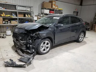2022 Hyundai Kona SEL with VIN KM8K6CAB6NU826291, listed as a Copart auction lot 50602475 with 15,063 mi miles and Salvage Title. Bid and sale history available at carsss.com. Image 1.