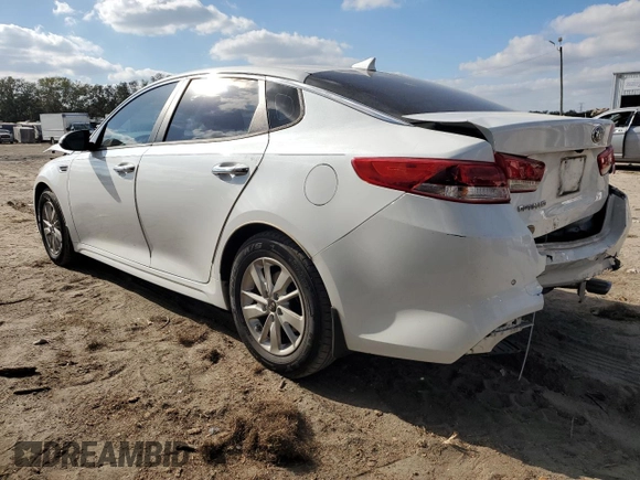 2018 Kia Optima LX with VIN 5XXGT4L39JG249982, listed as a Copart auction lot 85905544 with 91,650 mi miles and Salvage Title. Bid and sale history available at carsss.com. Image 2.