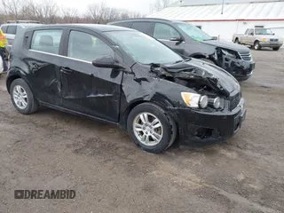 2012 Chevrolet Sonic LT with VIN 1G1JC6SH1C4157964, listed as a IAAI auction lot 41882921 with 134,134 mi miles and . Bid and sale history available at DreamBid. Image 1.