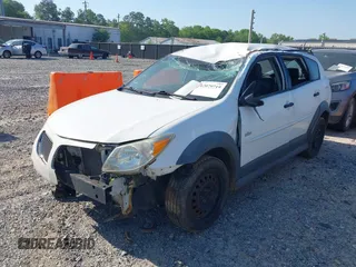 2007 Pontiac Vibe with VIN 5Y2SL65887Z425053, listed as a IAAI auction lot 42079719 with 1 mi miles. Bid and sale history available at carsss.com. Image 2.