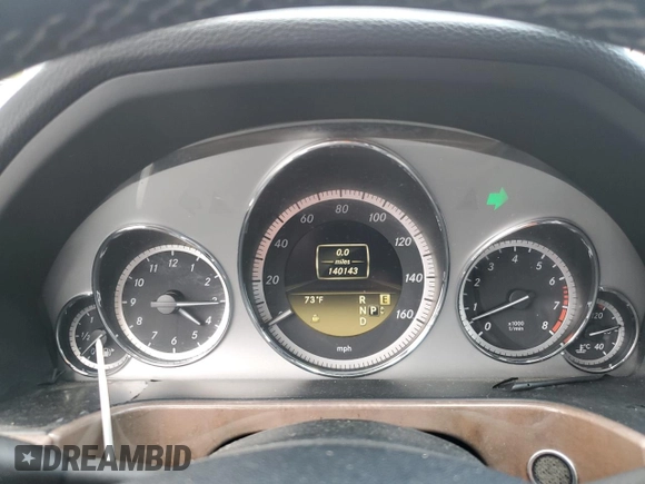 2011 Mercedes-Benz E 350 Luxury with VIN WDDHF8HB6BA503282, listed as a Copart auction lot 52612495 with 140,143 mi miles and Salvage Title. Bid and sale history available at DreamBid. Image 9.
