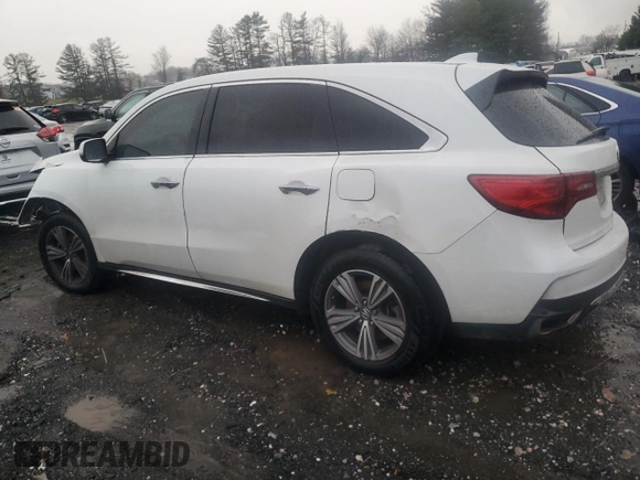 2020 Acura MDX with VIN 5J8YD4H33LL017313, listed as a Copart auction lot 83953704 with 132,961 mi miles and Salvage Title. Bid and sale history available at carsss.com. Image 2.