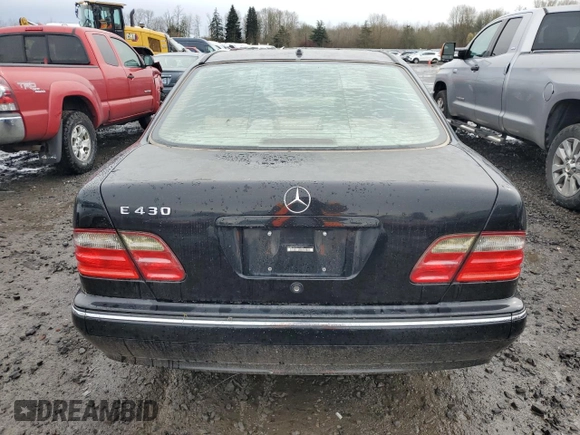 2001 Mercedes-Benz E-Class with VIN WDBJF70J31B324620, listed as a Copart auction lot 47748555 with 160,041 mi miles and Salvage Title. Bid and sale history available at carsss.com. Image 6.