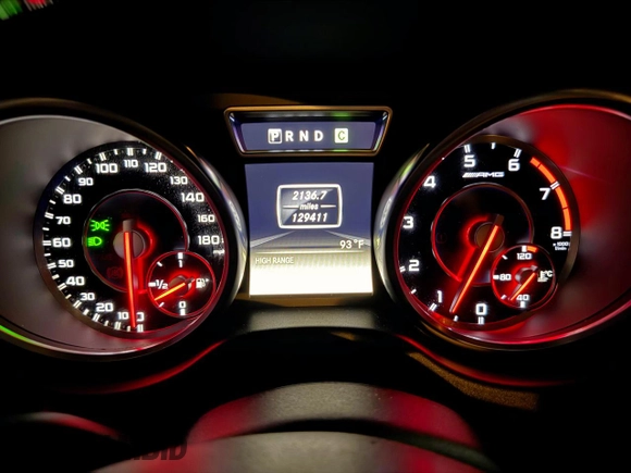 2014 Mercedes-Benz G 63 AMG with VIN WDCYC7DF2EX216331, listed as a Copart auction lot 63884325 with 129,411 mi miles and Clean title. Bid and sale history available at DreamBid. Image 8.