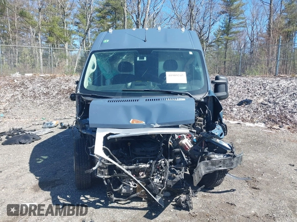 2019 Ram ProMaster Cargo with VIN 3C6URVJG2KE548728, listed as a IAAI auction lot 41989245 with 66,446 mi miles. Bid and sale history available at carsss.com. Image 6.