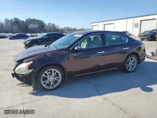 2014 Nissan Maxima 3.5 SV with VIN 1N4AA5AP4EC906061, listed as a Copart auction lot 46363955 with 165,920 mi miles and Salvage Title. Bid and sale history available at carsss.com. Image 1.